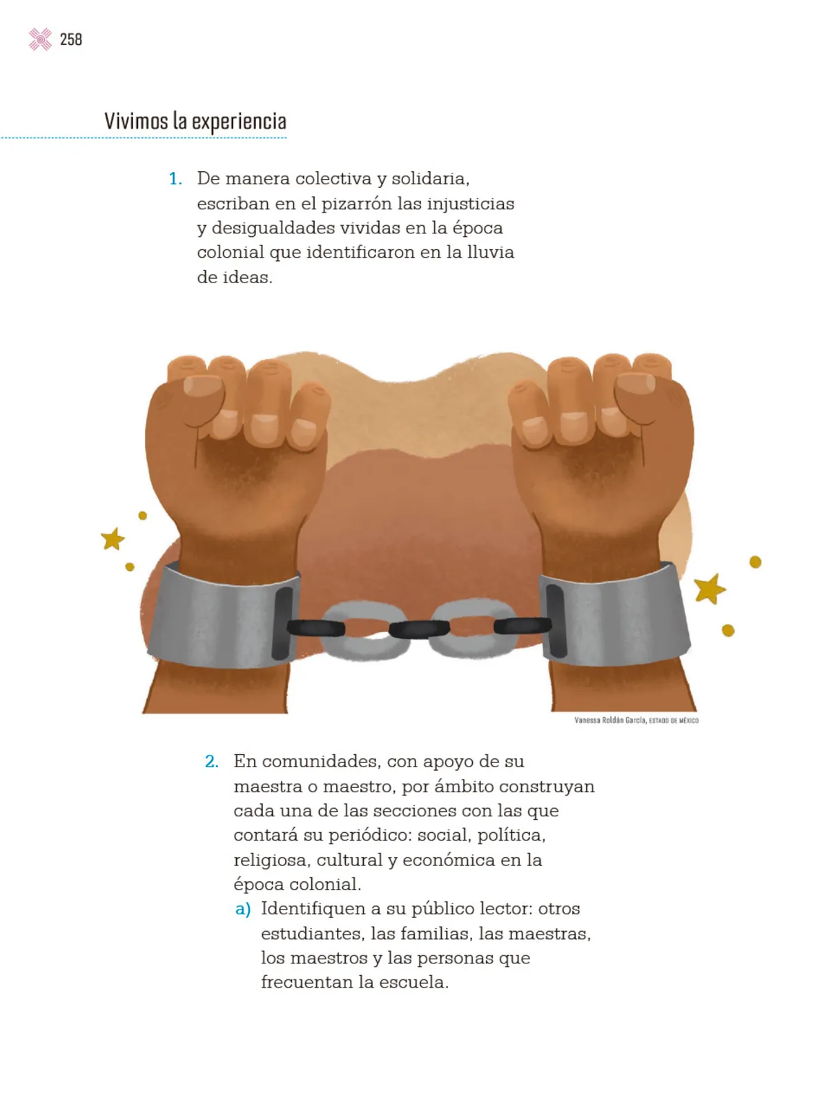 Página 261 de Proyectos Escolares.   Libro de Educación Primaria Grado 4°  Ciclo Escolar 2025 - 2026