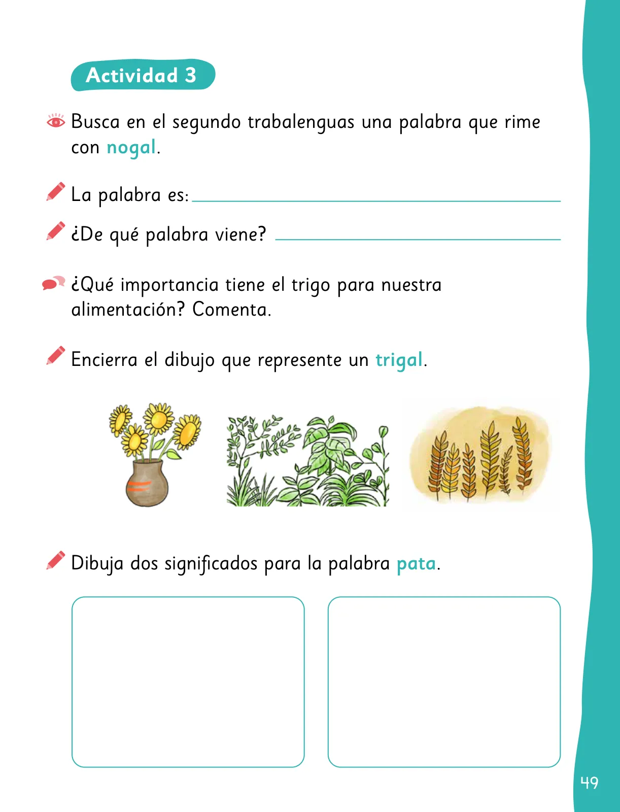 Página 51 de Lenguaje y Comunicación – Segundo Básico – Texto del Estudiante MINEDUC – Descargar PDF · 2024