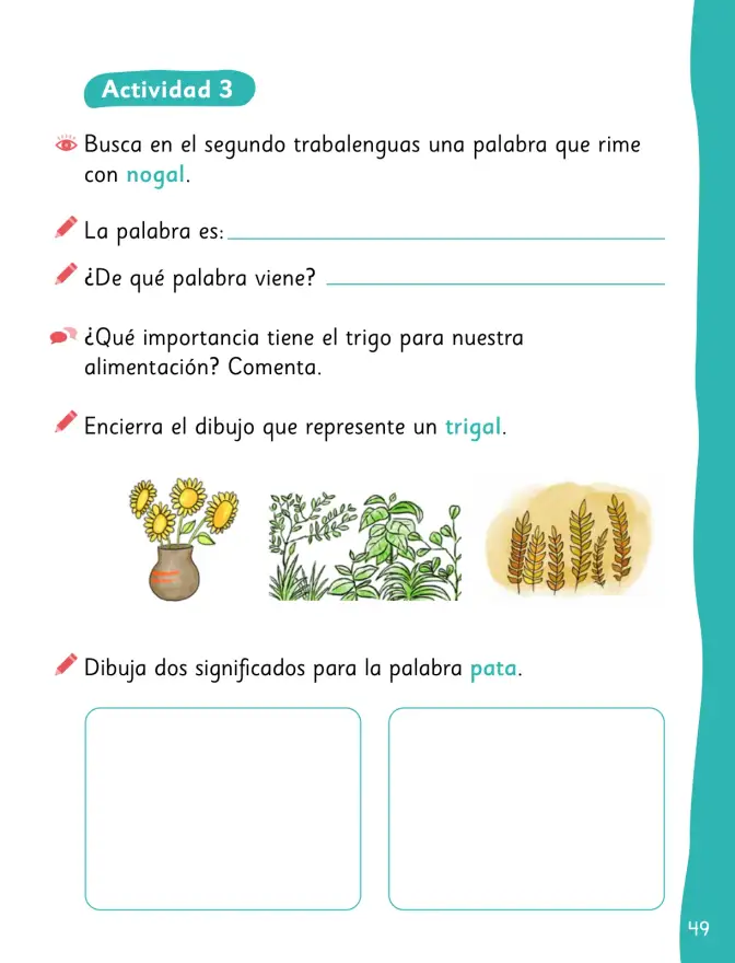Página 51 de Lenguaje y Comunicación – Segundo Básico – Texto del Estudiante MINEDUC – Descargar PDF · 2024