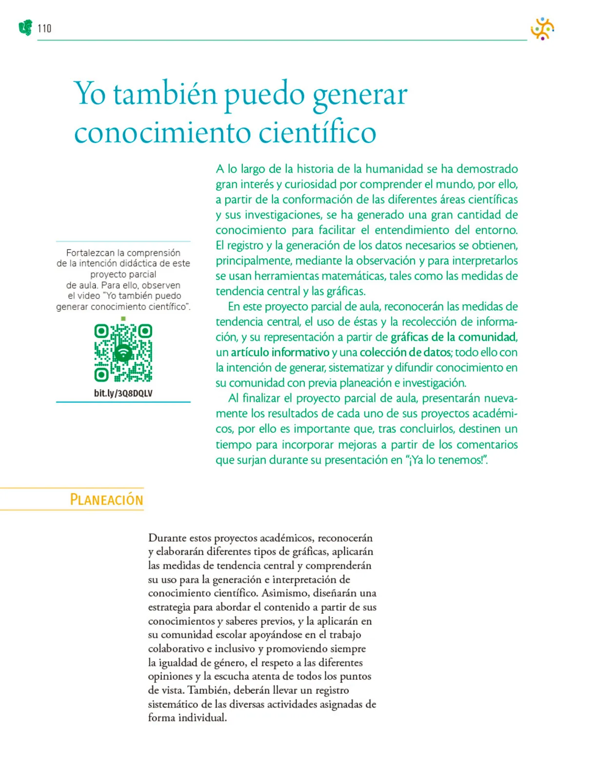 Página 111 de Colección Sk´asolil. Nuestro libro de Proyectos. Tomo I. Libro de Educación Telesecundaria Grado 2° Ciclo Escolar 2025 - 2026