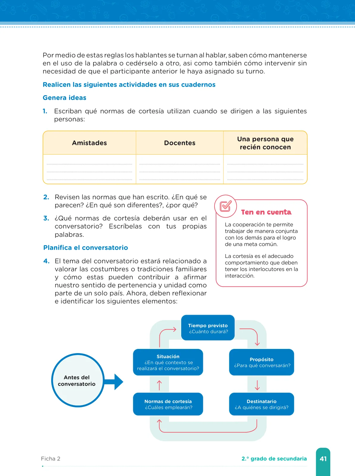 Miniatura página 43 de Fichas de aprendizaje de Comunicación 2 · 2024
