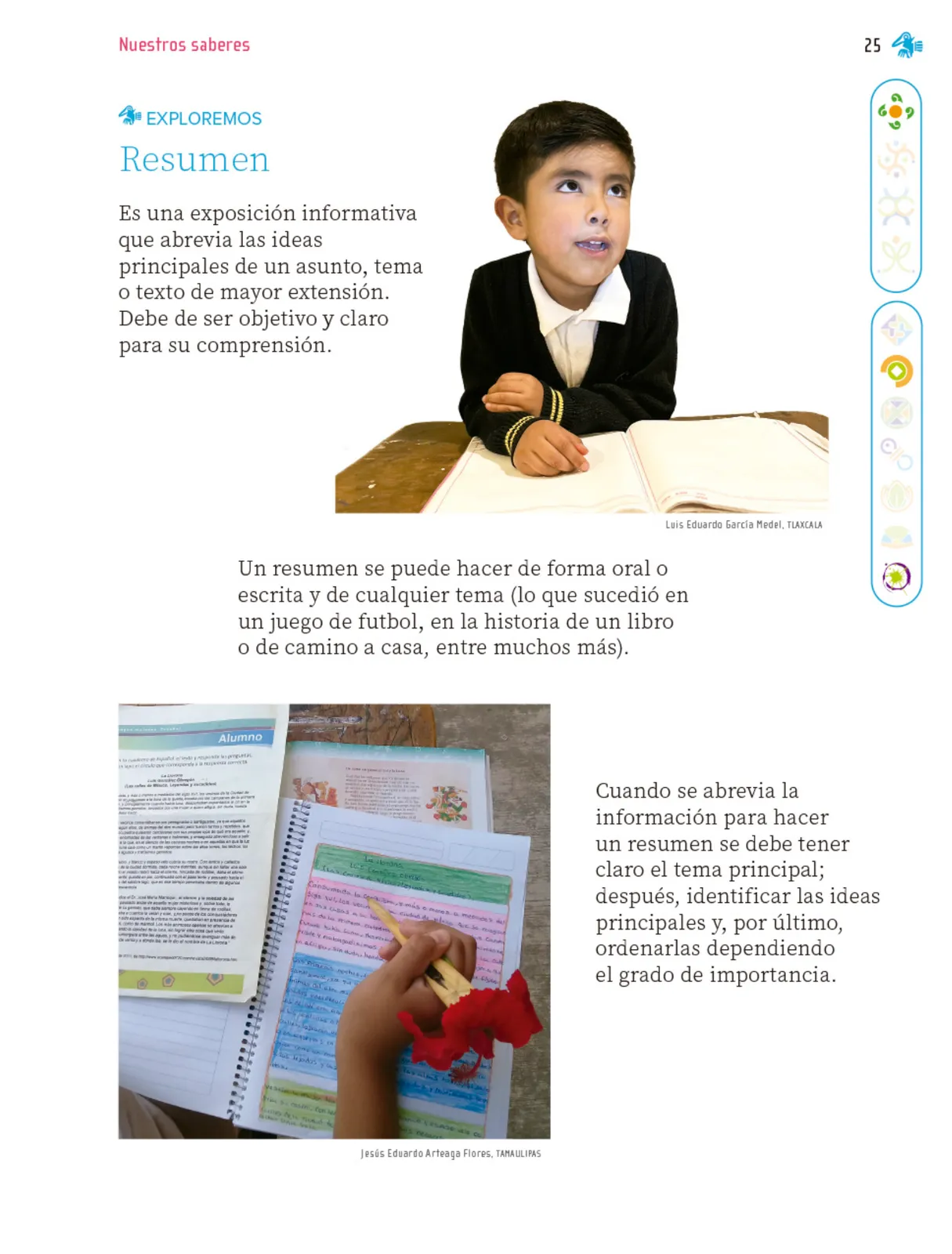 Miniatura página 26 de Nuestros saberes: Libro para alumnos, maestros y familia.   Libro de Educación Primaria Grado 1°  Ciclo Escolar 2025 - 2026