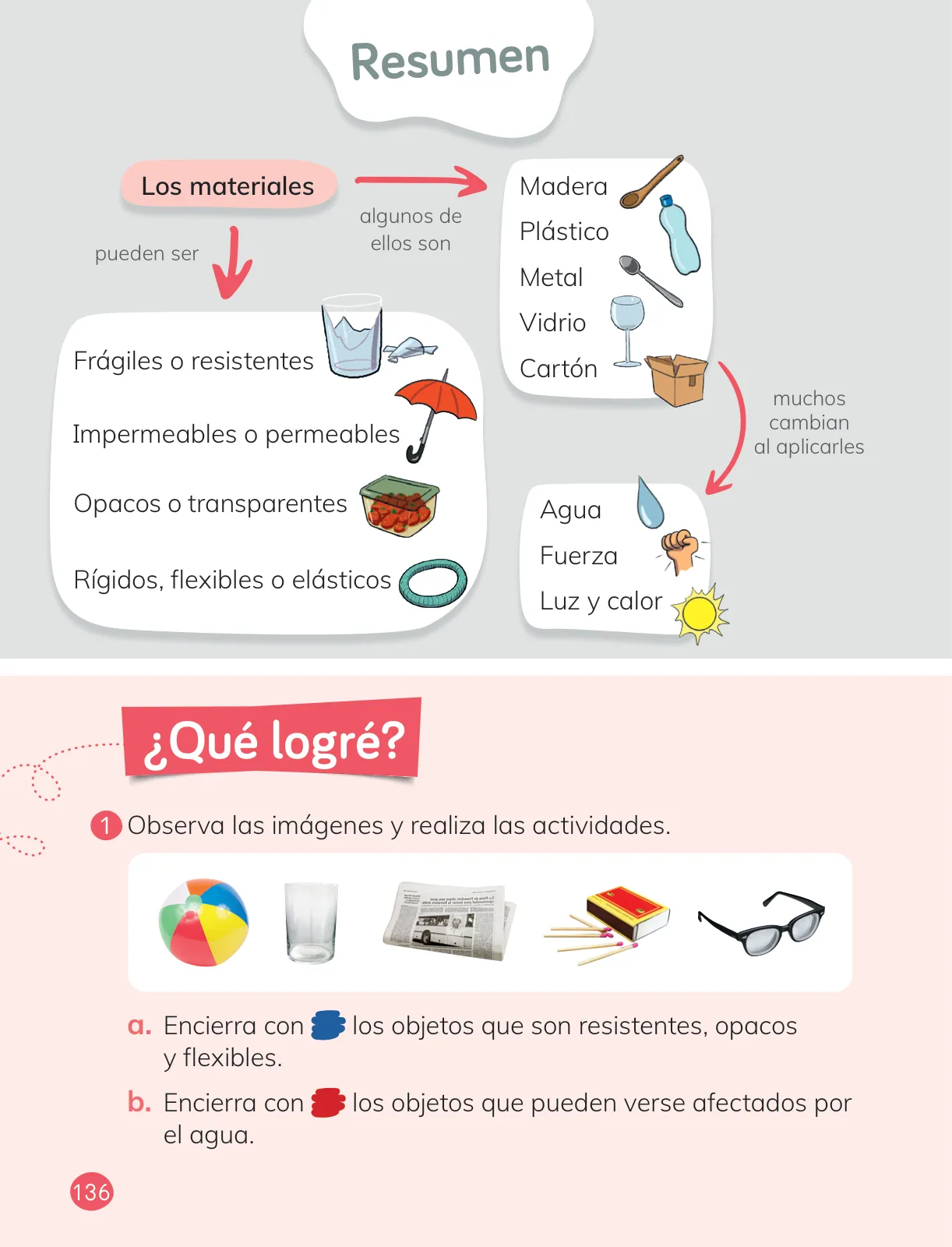 Página 138 de Ciencias Naturales – Primero Básico | Texto del Estudiante (MINEDUC) – Descargar PDF · 2024