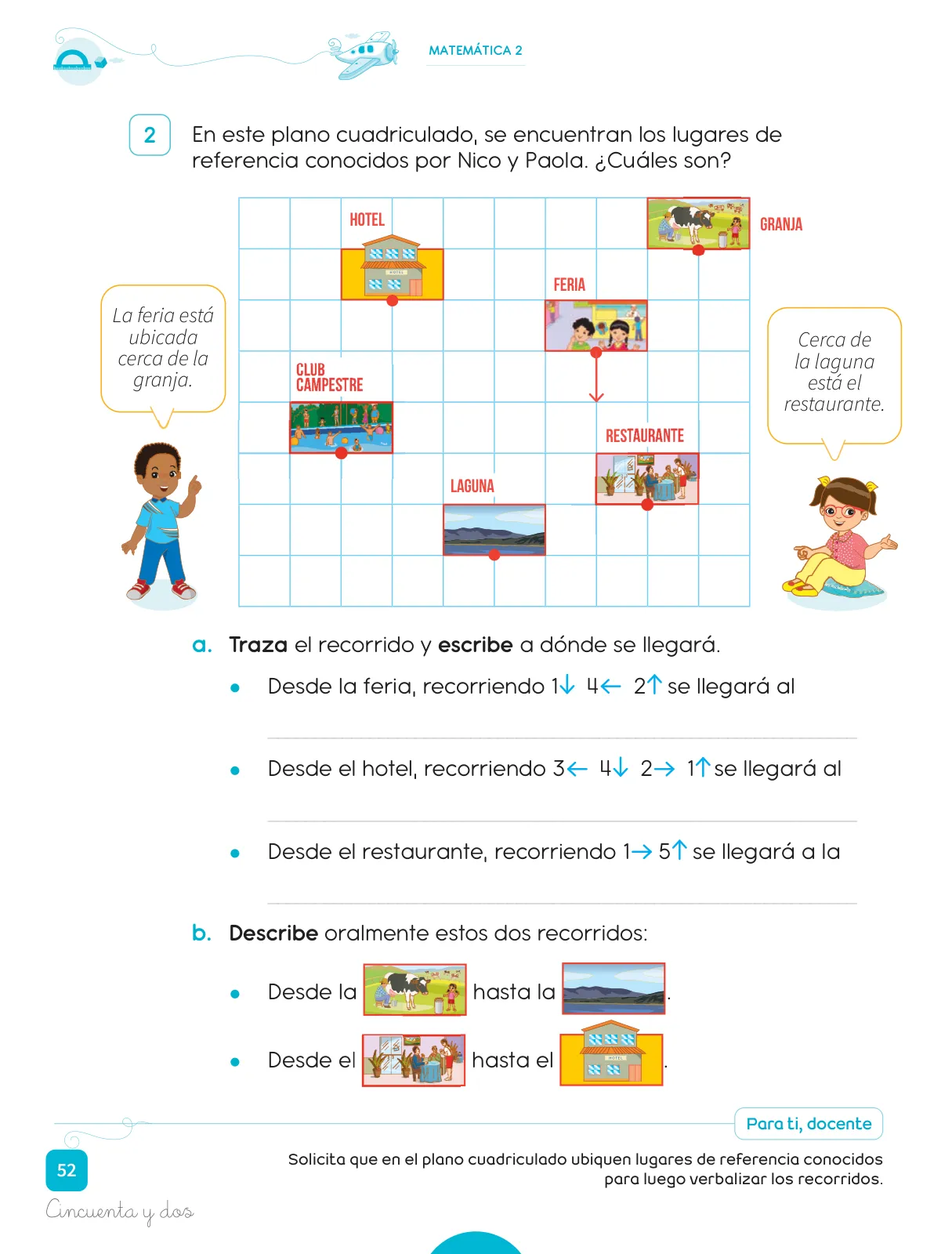 Página 54 de Cuadernillo de Matemática 2, segundo grado de Primaria · 2023