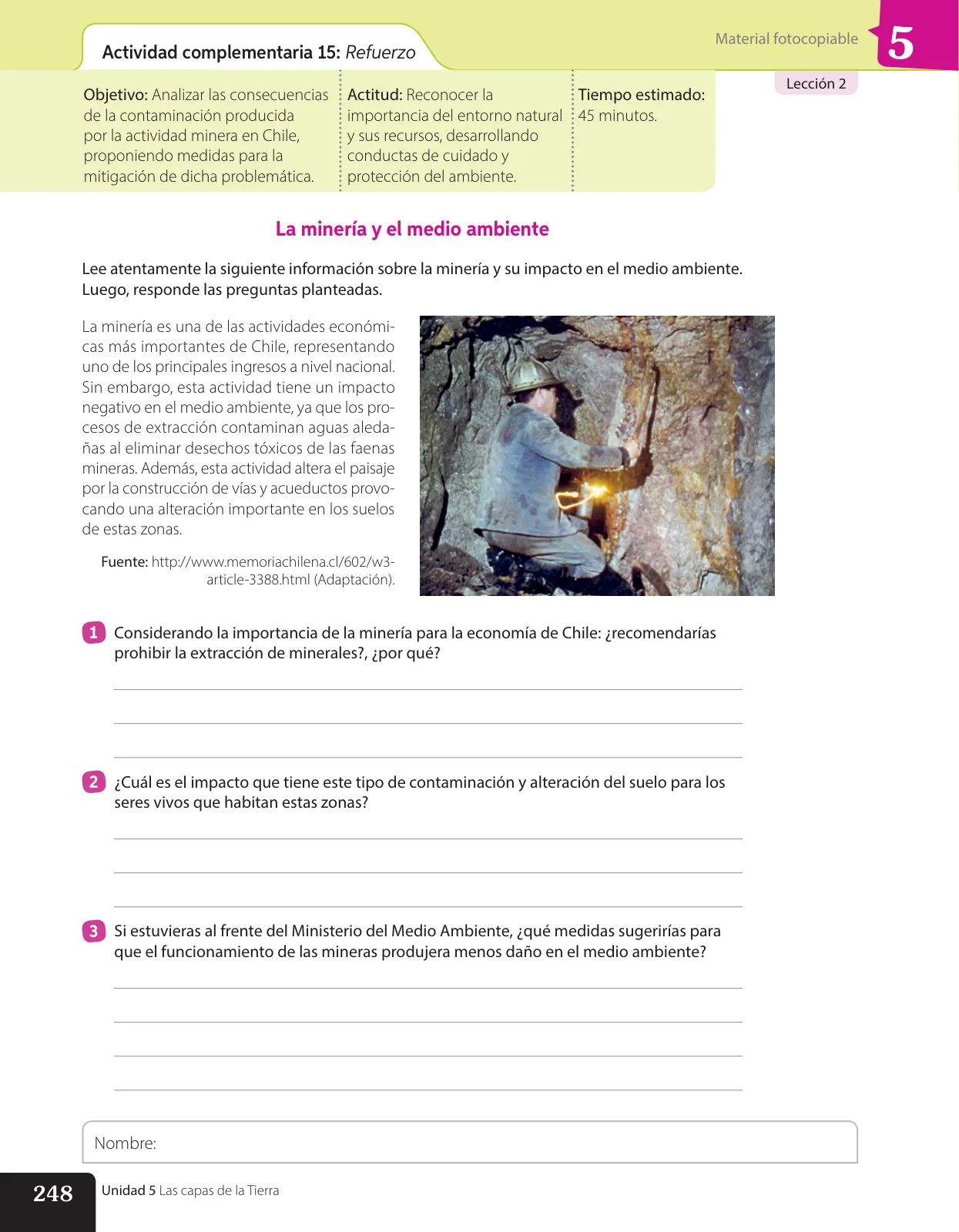 Miniatura página 135 de Libro de Ciencias Naturales – Quinto Básico | Texto del Estudiante MINEDUC – Descargar PDF · 2024