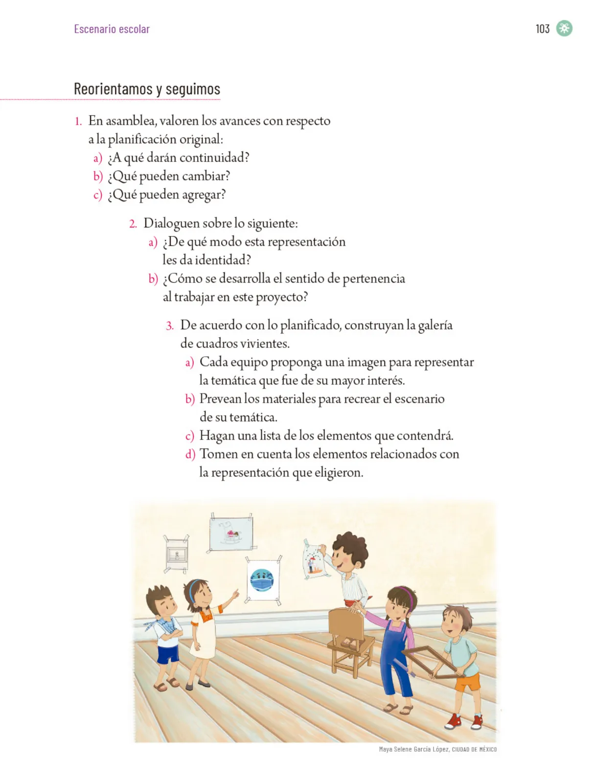Página 106 de Proyectos Escolares. Libro de Educación Primaria Grado 5° Ciclo Escolar 2025 - 2026