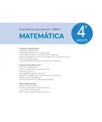 Página de Matemática – Cuarto Básico | Texto del Estudiante MINEDUC – Descargar PDF · 2024
