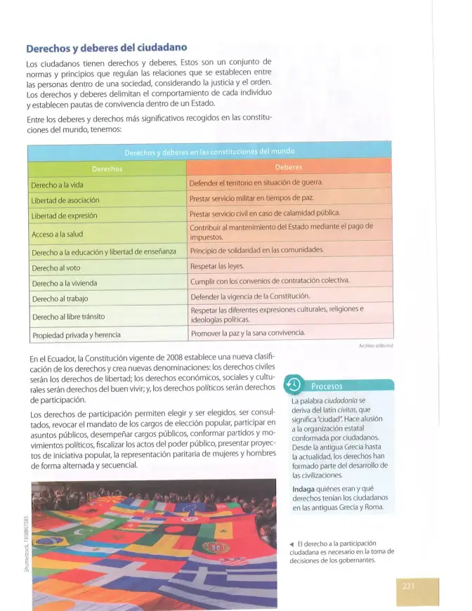 Página 220 de Estudios Sociales 8° · 2025