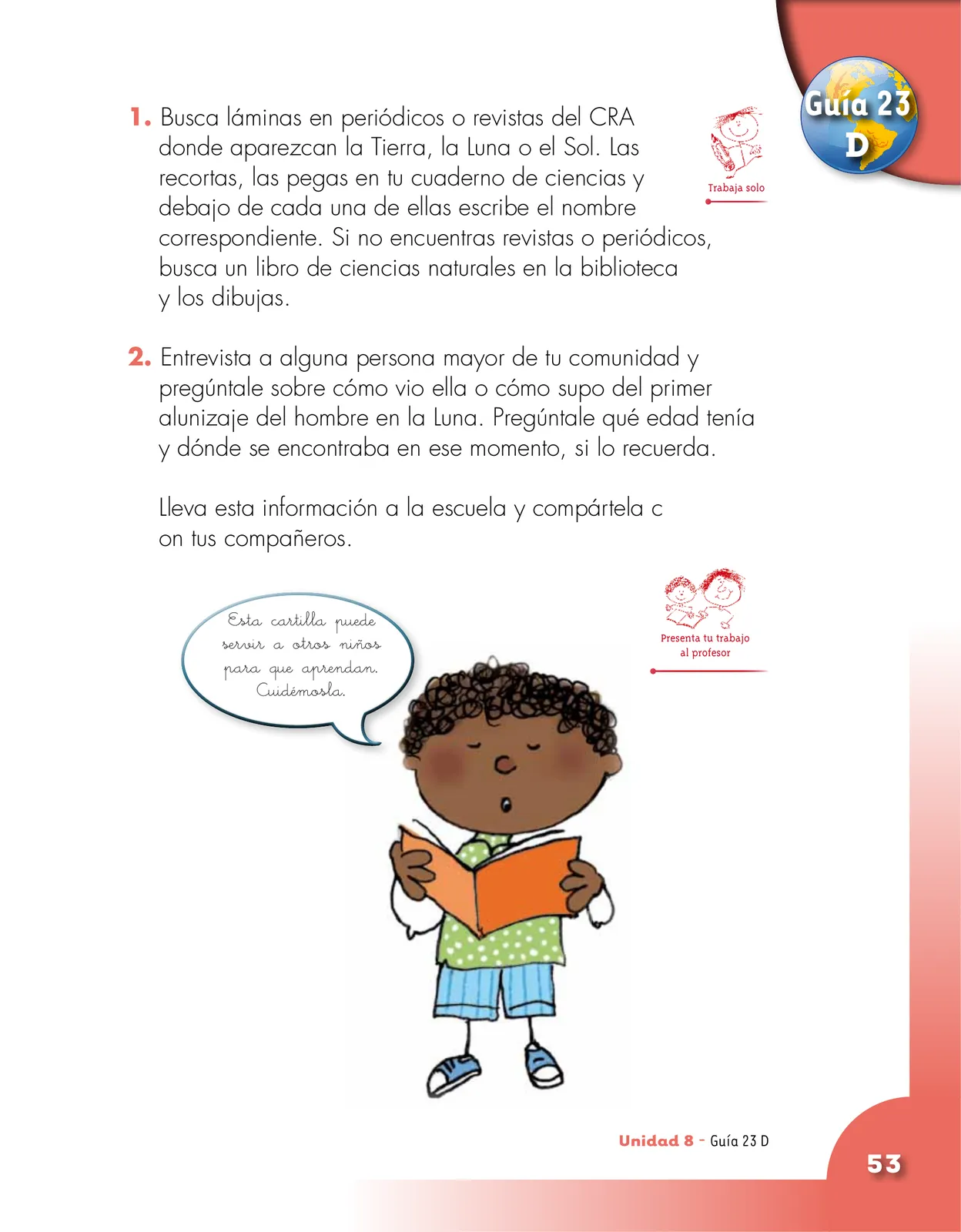 Página 53 de Ciencias Naturales 2° · Cartilla 03
