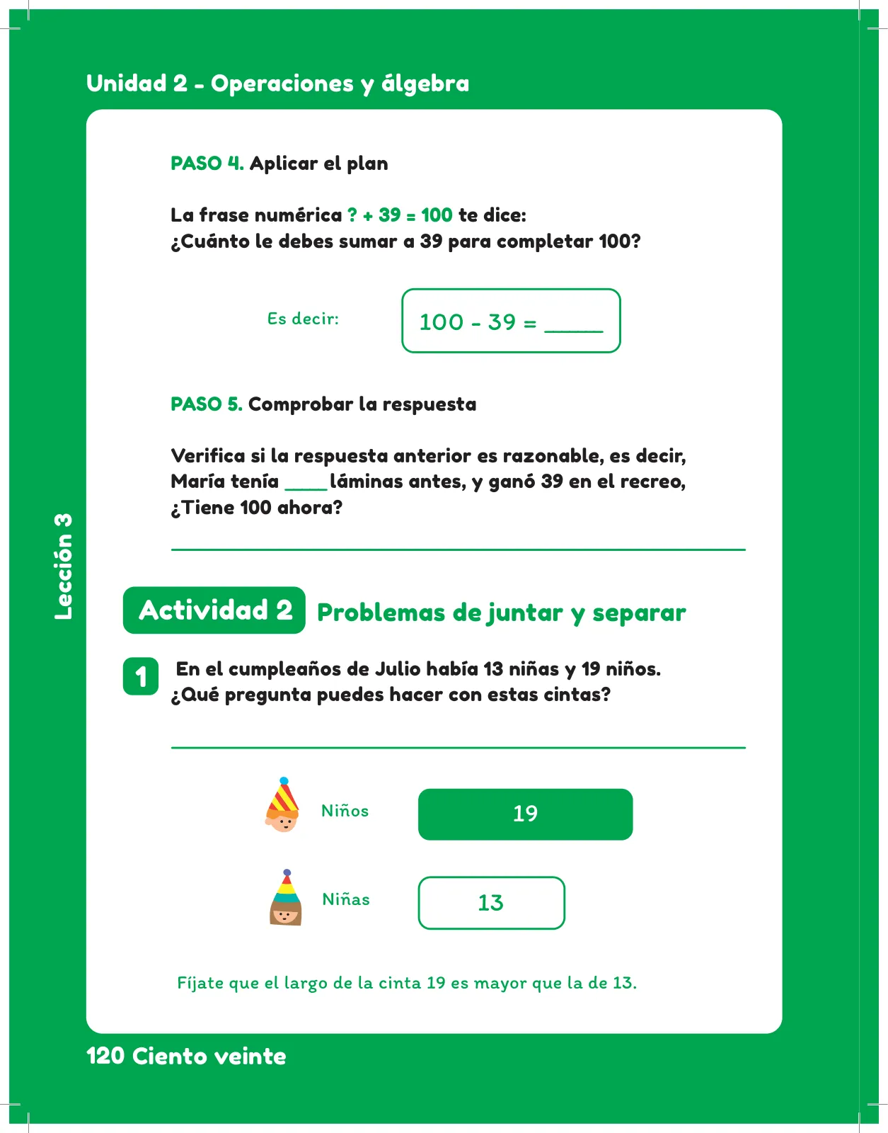Página 122 de Sumo Primero – Tercero Básico | Texto del Estudiante MINEDUC – Descargar PDF · 2024