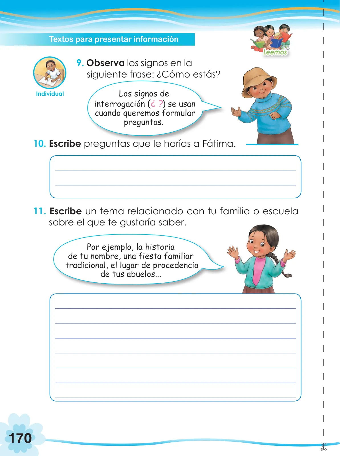 Miniatura página 172 de Comunicación 2 : cuaderno de trabajo para segundo grado de Educación Primaria 2019 · 2019
