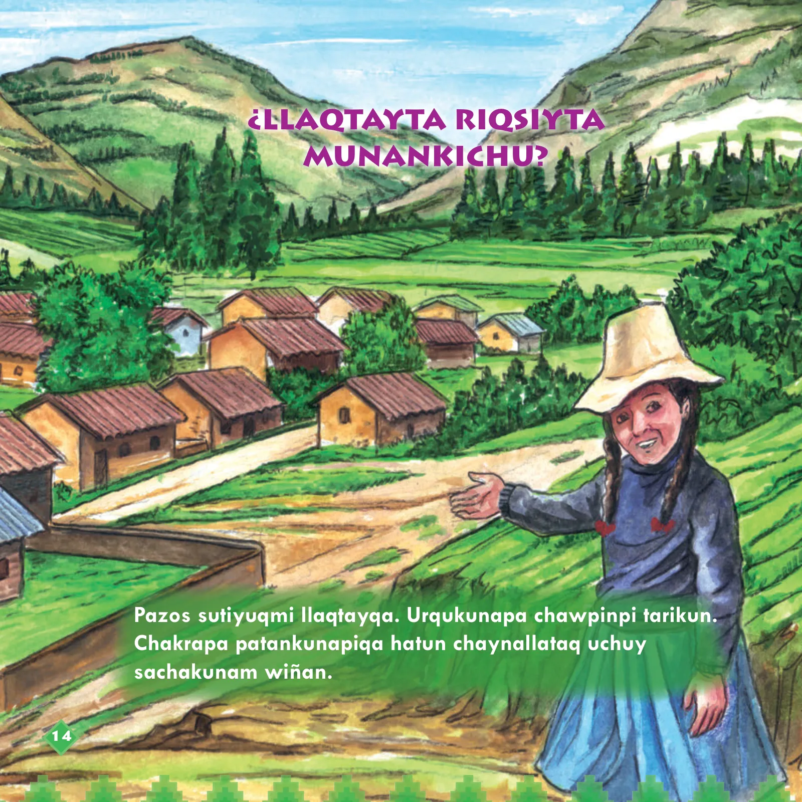 Página 16 de Llaqtaypa Kawsayninkuna. Saberes de los pueblos - 4° Primaria - Quechua chanka · 2023