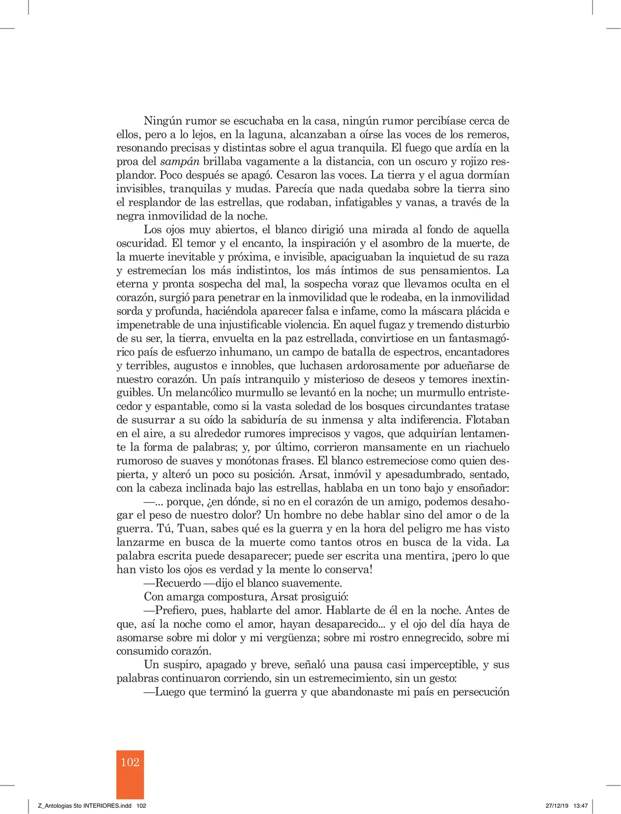 Miniatura página 104 de Antología literaria 5 · 2019
