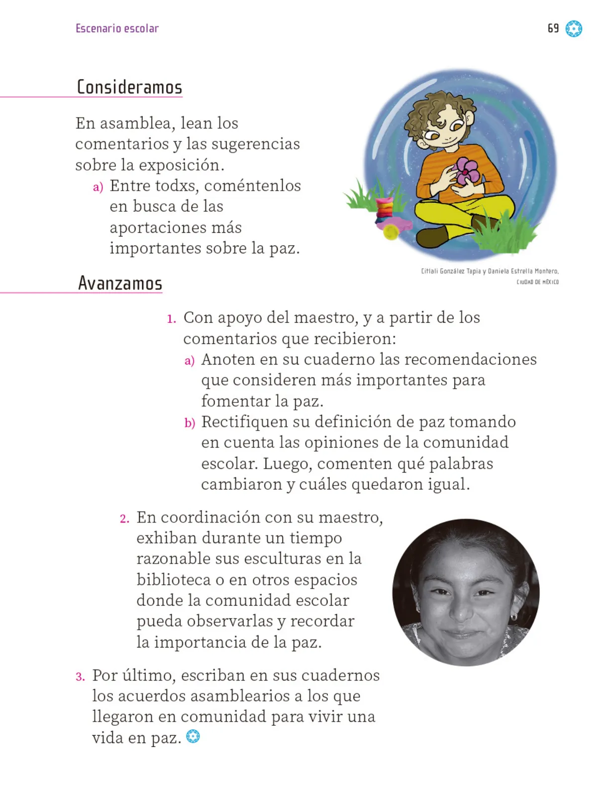 Miniatura página 70 de Proyectos Escolares.   Libro de Educación Primaria Grado 1°  Ciclo Escolar 2025 - 2026
