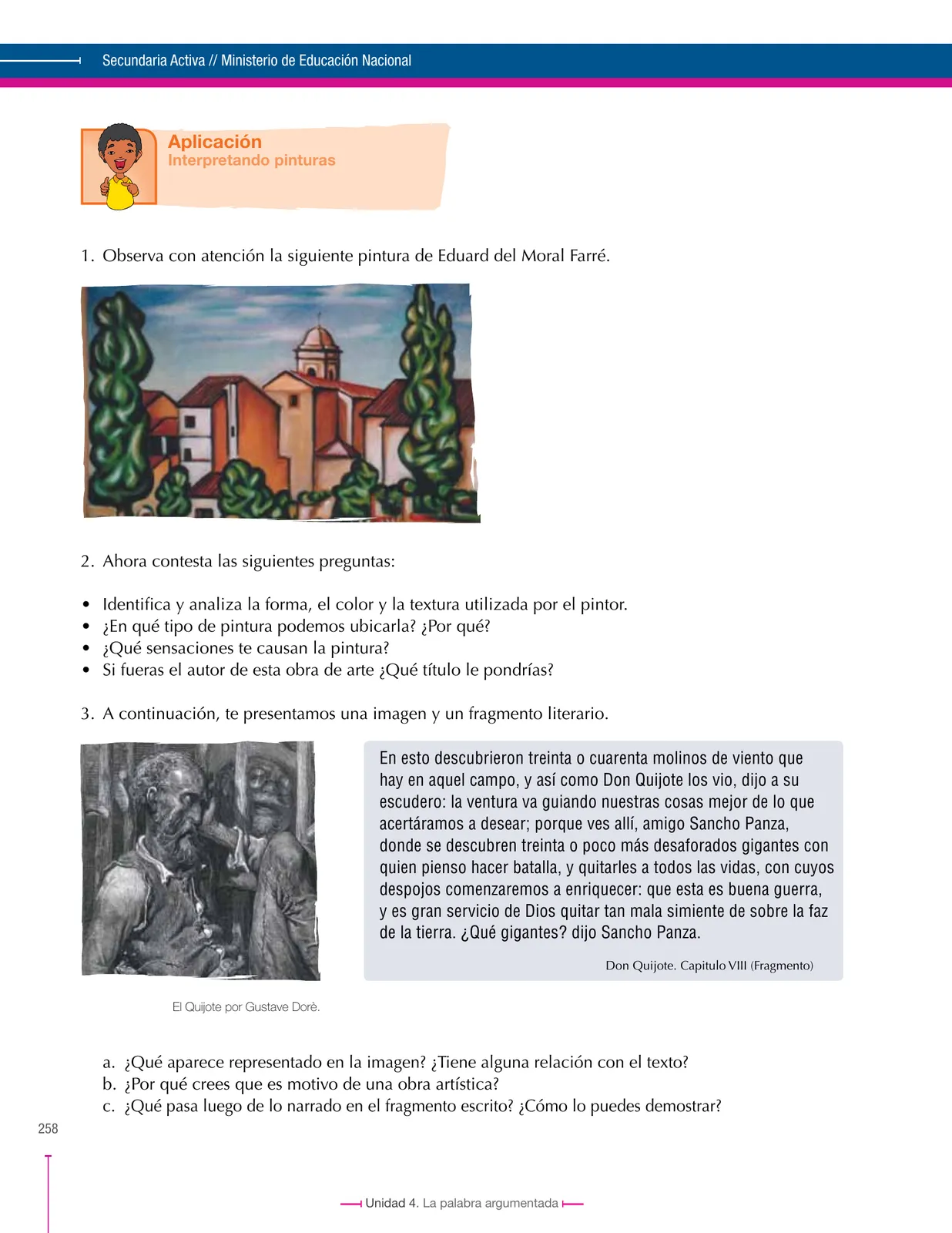 Página 258 de Lenguaje 8° · Secundaria Activa