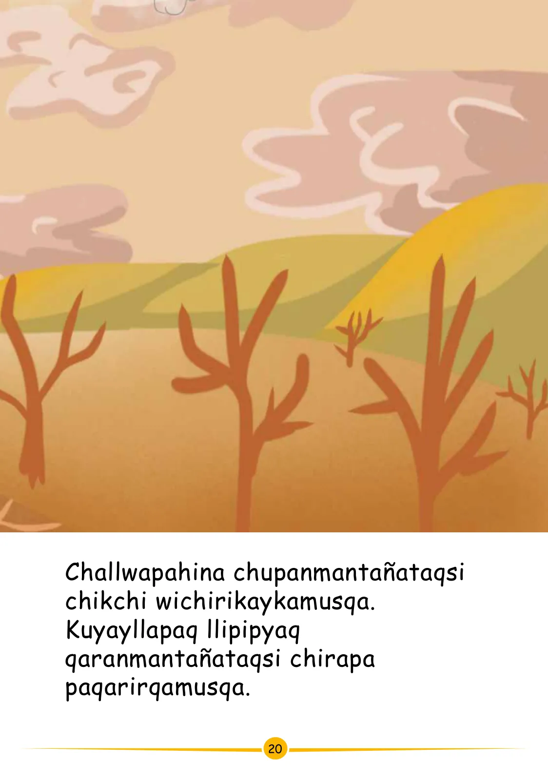 Miniatura página 22 de Qintiwan Amaru. Historias y relatos 4 - Inicial - Quechua chanka · 2023