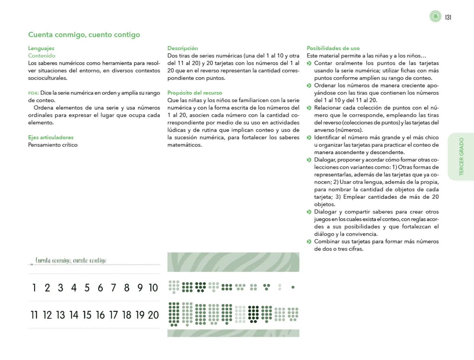 Miniatura página 132 de Posibilidades de trabajo para la acción transformadora y el codiseño. Ficheros. Fase 2  Libro de Educación Preescolar Grado 1°, 2°, 3°  Ciclo Escolar 2025 - 2026