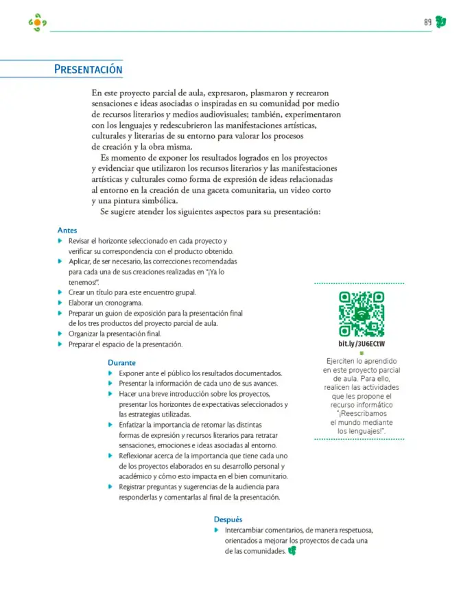 Página 90 de Colección Nanahuatzin. Nuestro libro de Proyectos. Tomo II. Libro de Educación Telesecundaria Grado 3° Ciclo Escolar 2025 - 2026