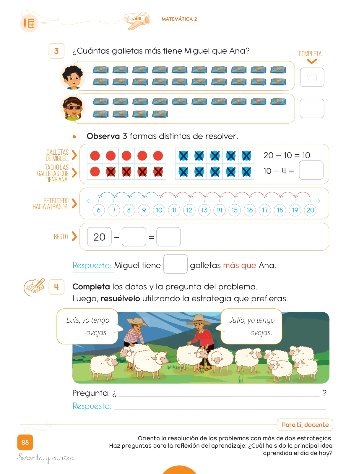 Miniatura página 90 de Cuadernillo de Matemática 2, segundo grado de Primaria · 2023