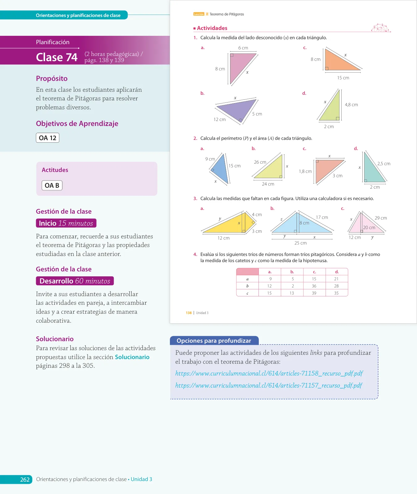 Miniatura página 40 de Matemática – Octavo Básico | Texto del Estudiante MINEDUC – Descargar PDF · 2024