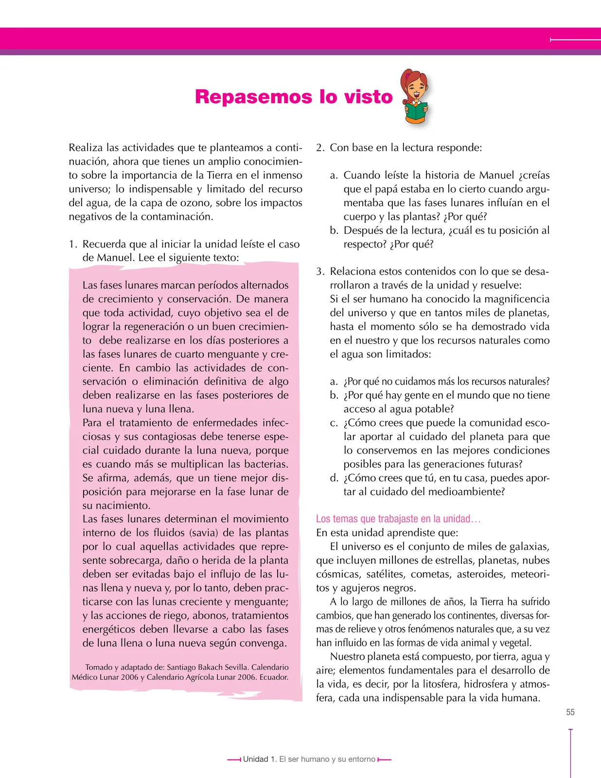 Miniatura página 55 de Ciencias Sociales 6° · Secundaria Activa