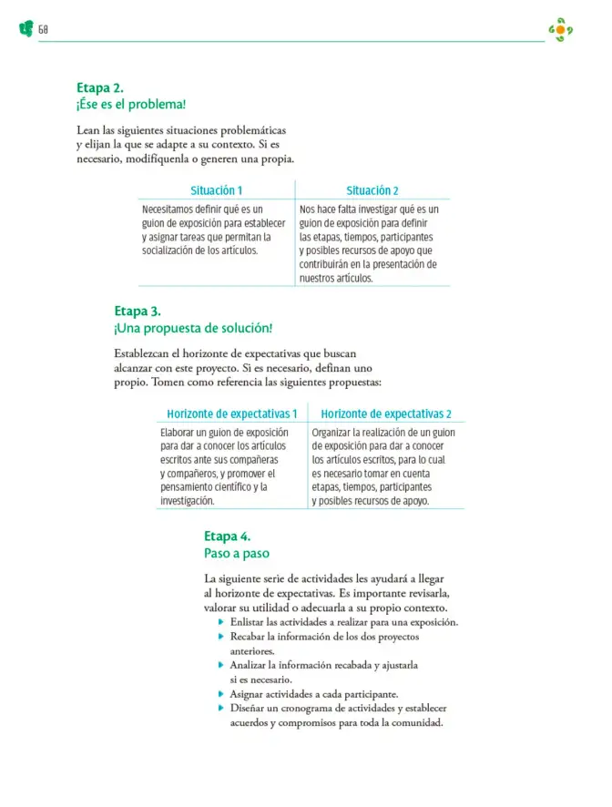 Página 69 de Colección Ximhai. Nuestro libro de Proyectos. Tomo III. Libro de Educación Telesecundaria Grado 1° Ciclo Escolar 2025 - 2026