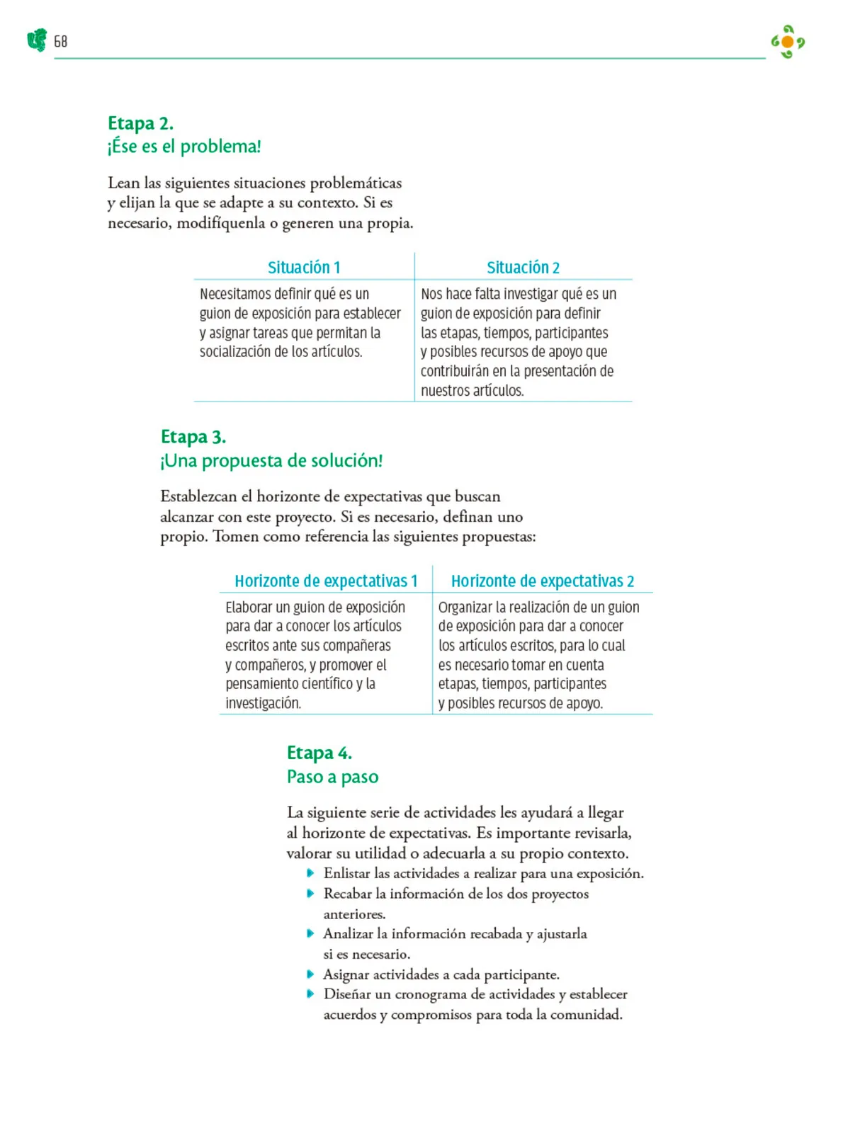 Miniatura página 69 de Colección Ximhai. Nuestro libro de Proyectos.  Tomo III.  Libro de Educación Telesecundaria Grado 1°  Ciclo Escolar 2025 - 2026