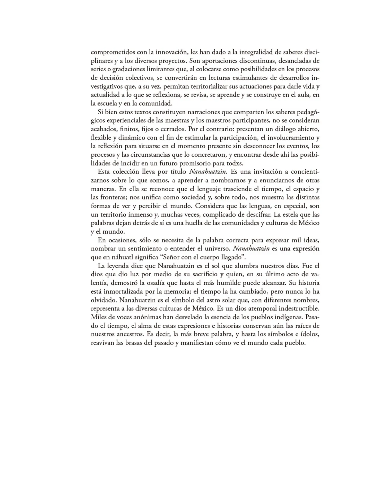 Miniatura página 9 de Colección Nanahuatzin. Saberes y pensamiento científico.   Libro de Educación Secundaria Grado 3°  Ciclo Escolar 2025 - 2026
