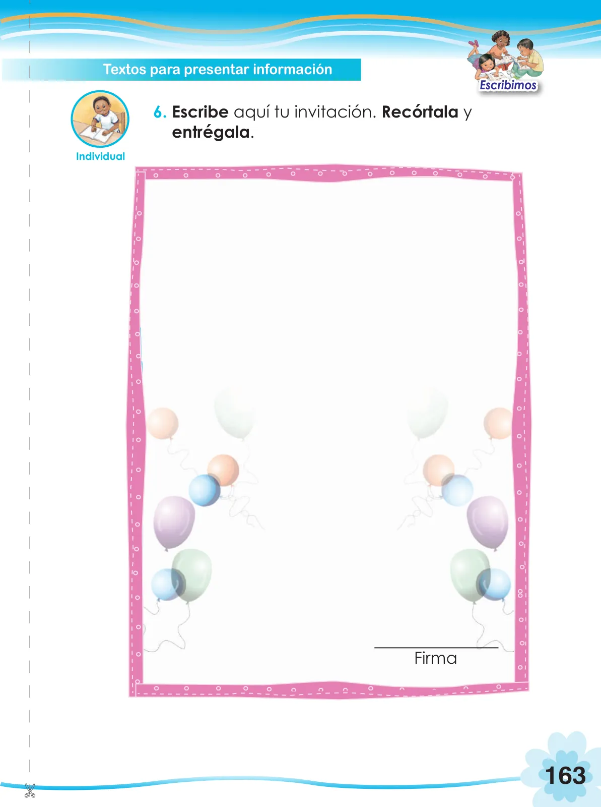 Miniatura página 165 de Comunicación 2 : cuaderno de trabajo para segundo grado de Educación Primaria 2019 · 2019