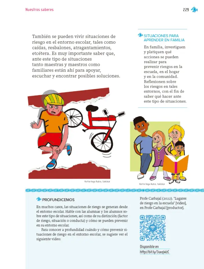 Página 230 de Nuestros saberes: Libro para alumnos, maestros y familia. Libro de Educación Primaria Grado 1° Ciclo Escolar 2025 - 2026