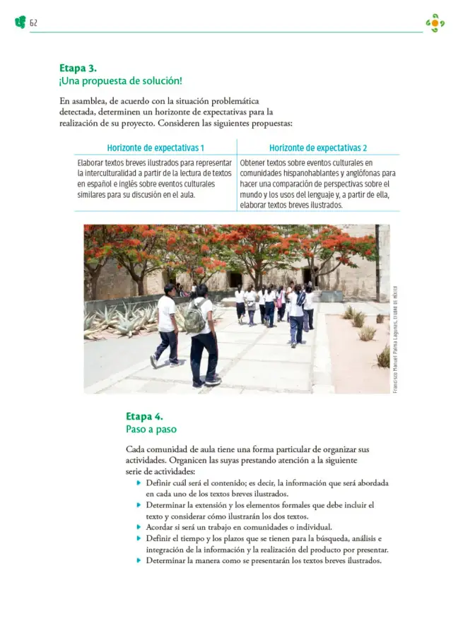 Página 63 de Colección Ximhai. Nuestro libro de Proyectos. Tomo I. Libro de Educación Telesecundaria Grado 1° Ciclo Escolar 2025 - 2026