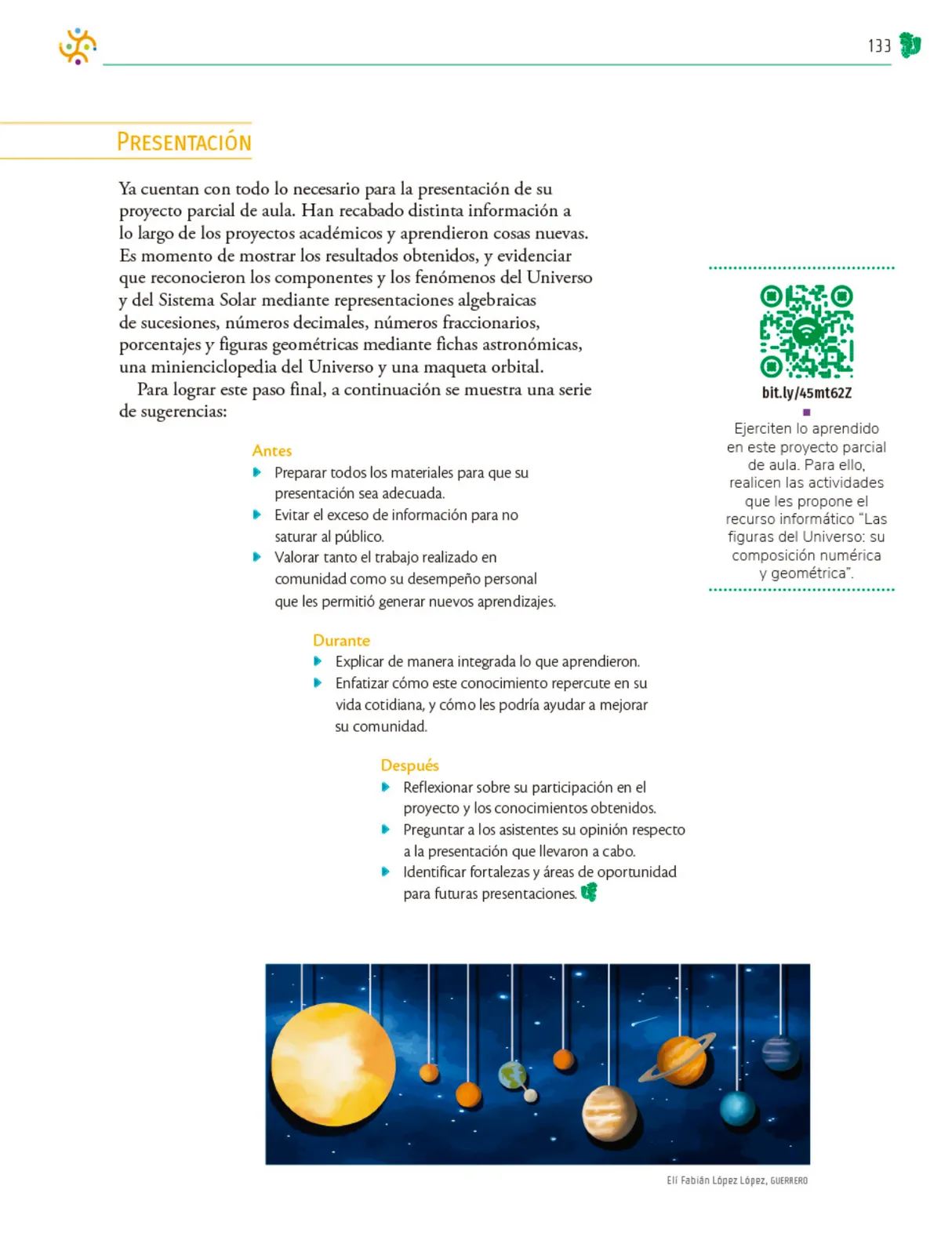 Miniatura página 134 de Colección Sk´asolil. Nuestro libro de Proyectos.  Tomo III.  Libro de Educación Telesecundaria Grado 2°  Ciclo Escolar 2025 - 2026