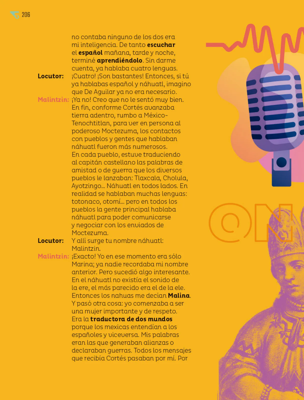 Miniatura página 207 de Múltiples lenguajes.   Libro de Educación Primaria Grado 6°  Ciclo Escolar 2025 - 2026