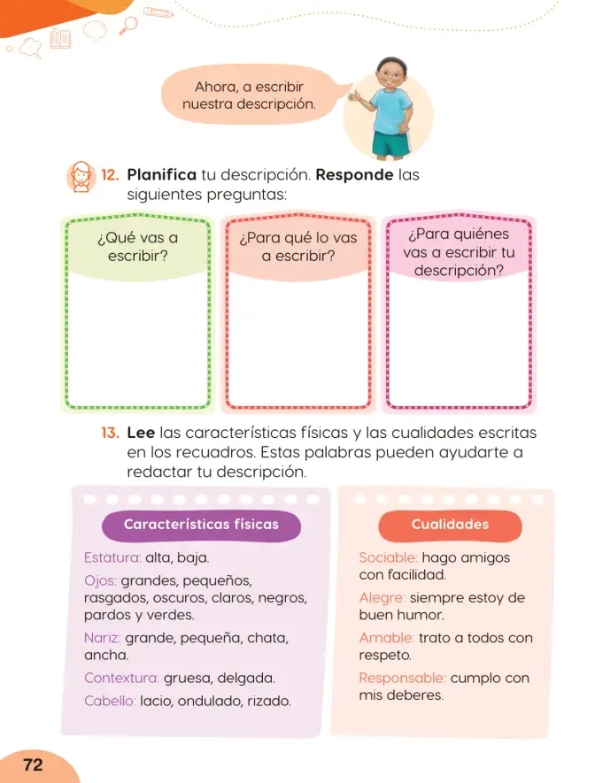 Página 74 de Cuadernillo de Comunicación 2. Segundo grado de Primaria · 2024