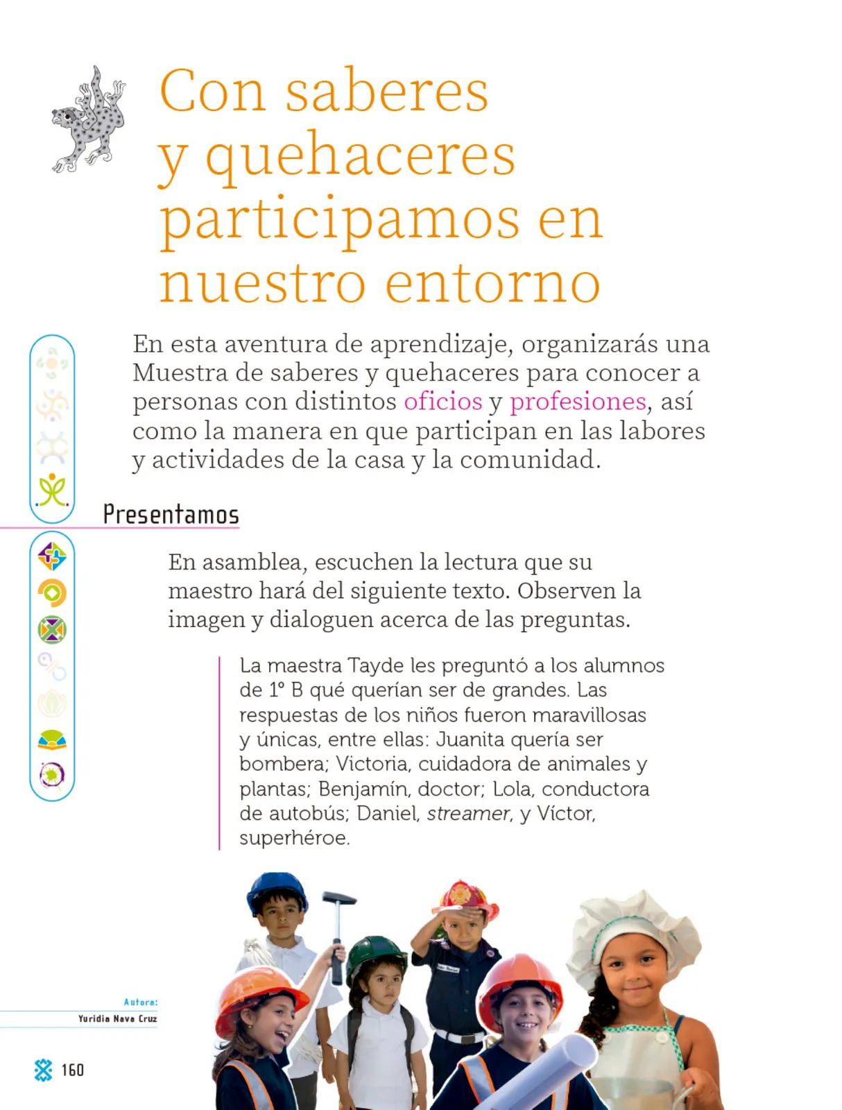 Miniatura página 161 de Proyectos Comunitarios.   Libro de Educación Primaria Grado 1°  Ciclo Escolar 2025 - 2026