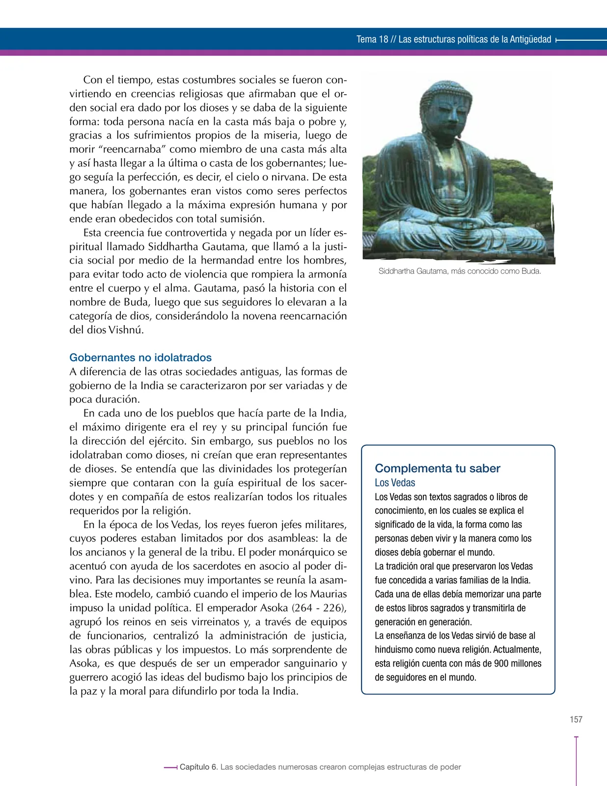 Página 157 de Ciencias Sociales 6° · Secundaria Activa