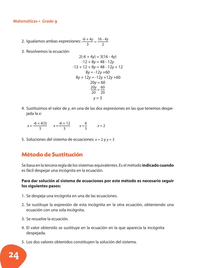 Página 25 de Matematica 9° · Postprimaria