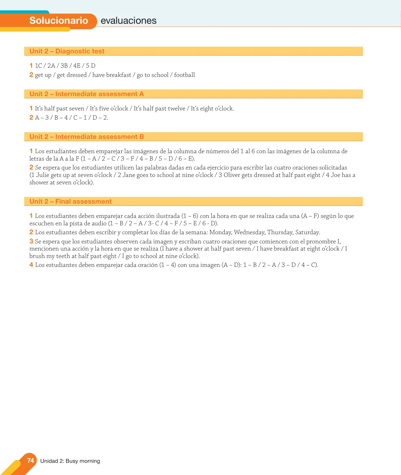 Página 76 de Inglés – Tercero Básico | Texto del Estudiante MINEDUC – Descargar PDF · 2024