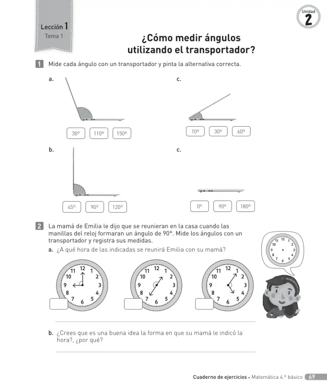 Página 70 de Matemática – Cuarto Básico | Texto del Estudiante MINEDUC – Descargar PDF · 2024