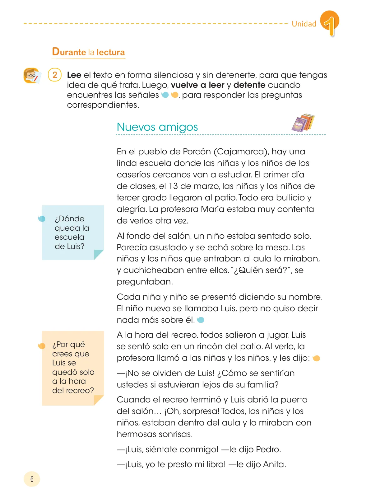 Página 8 de Comunicación 3 : cuaderno de trabajo para tercer grado de Educación Primaria 2019 · 2019