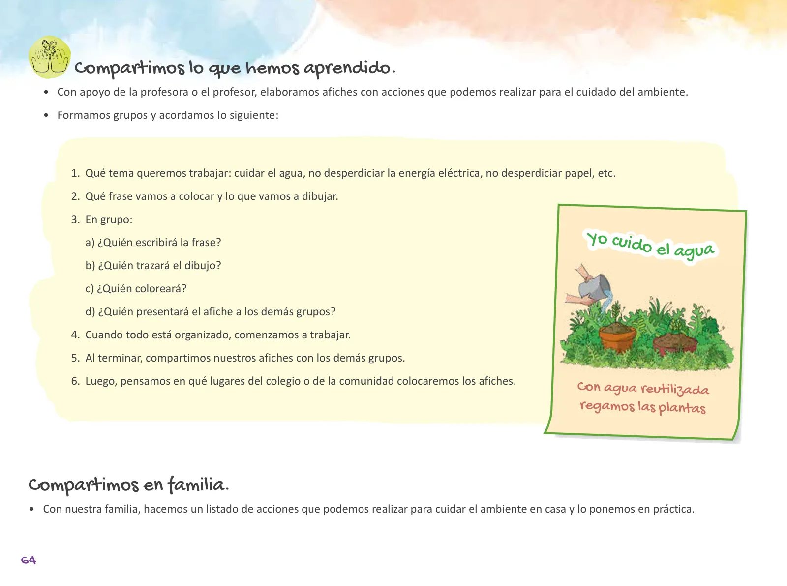 Miniatura página 66 de Cuadernillo de Tutoría 3 : tercer grado de Educación Primaria · 2021