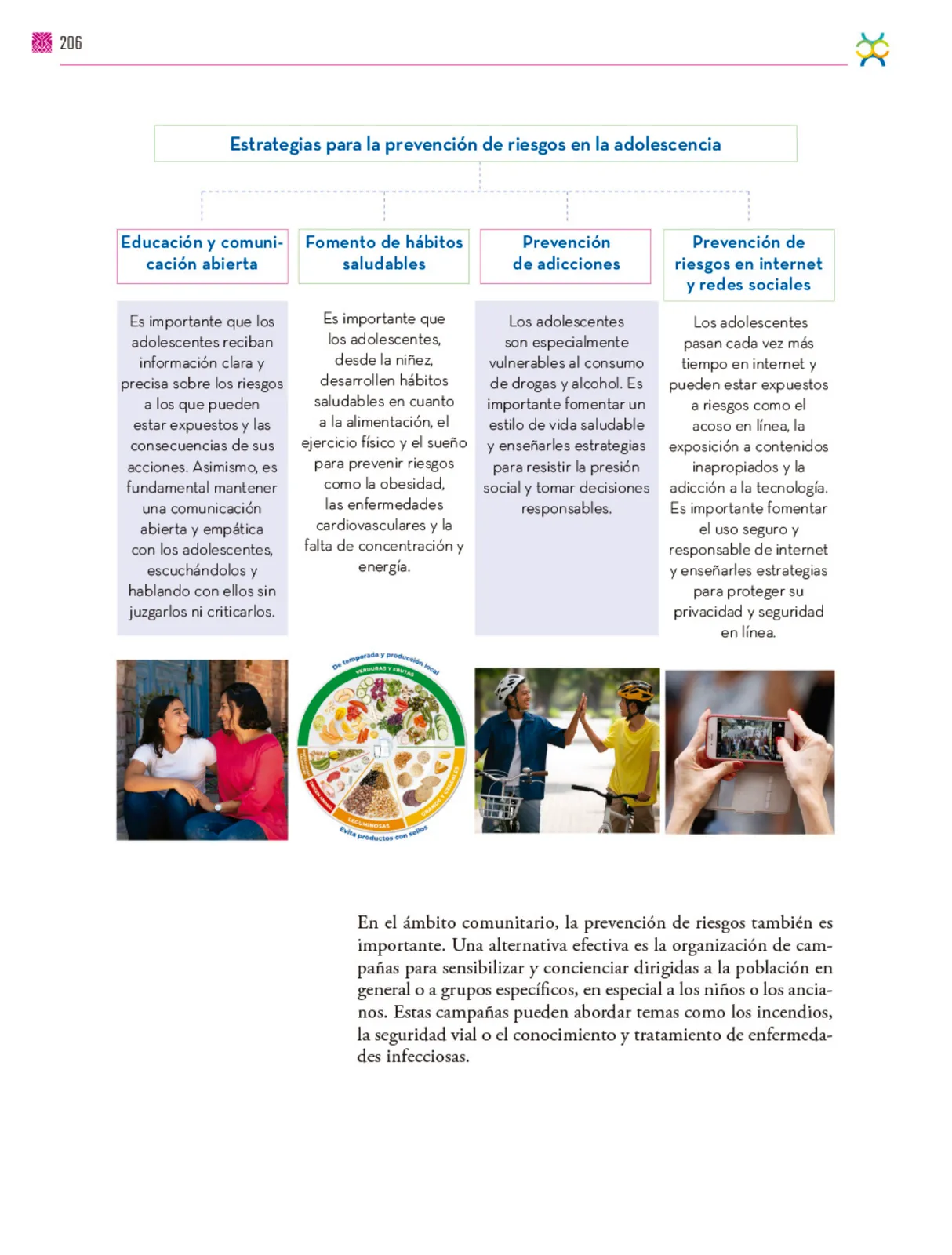Página 207 de Colección Nanahuatzin. De lo humano y lo comunitario.   Libro de Educación Secundaria Grado 3°  Ciclo Escolar 2025 - 2026