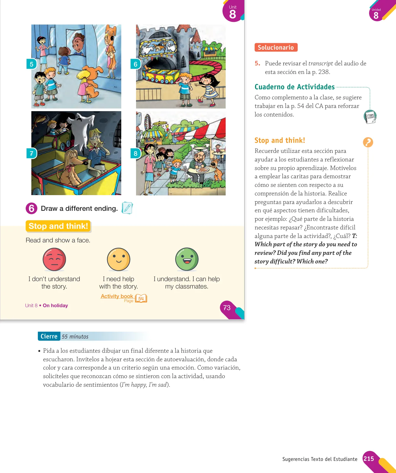 Miniatura página 99 de Inglés – Primero Básico | Student’s Book MINEDUC – Descargar PDF · 2024