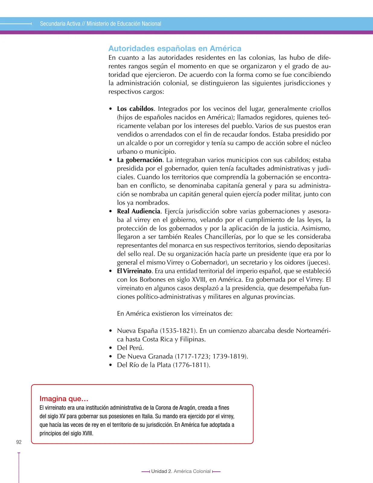 Página 92 de Ciencias Sociales 8° · Secundaria Activa