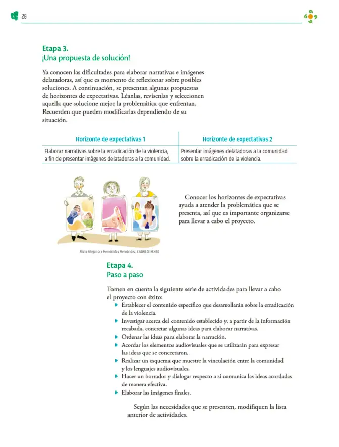 Página 29 de Colección Nanahuatzin. Nuestro libro de Proyectos. Tomo III. Libro de Educación Telesecundaria Grado 3° Ciclo Escolar 2025 - 2026