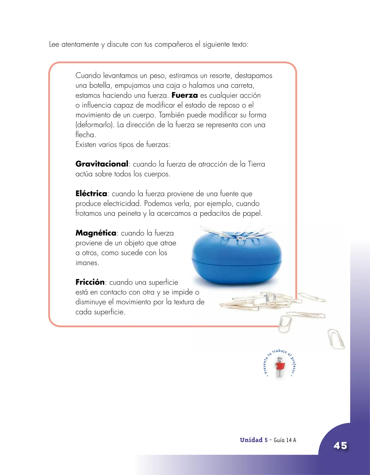 Página 45 de Ciencias Naturales 4° · Cartilla 02