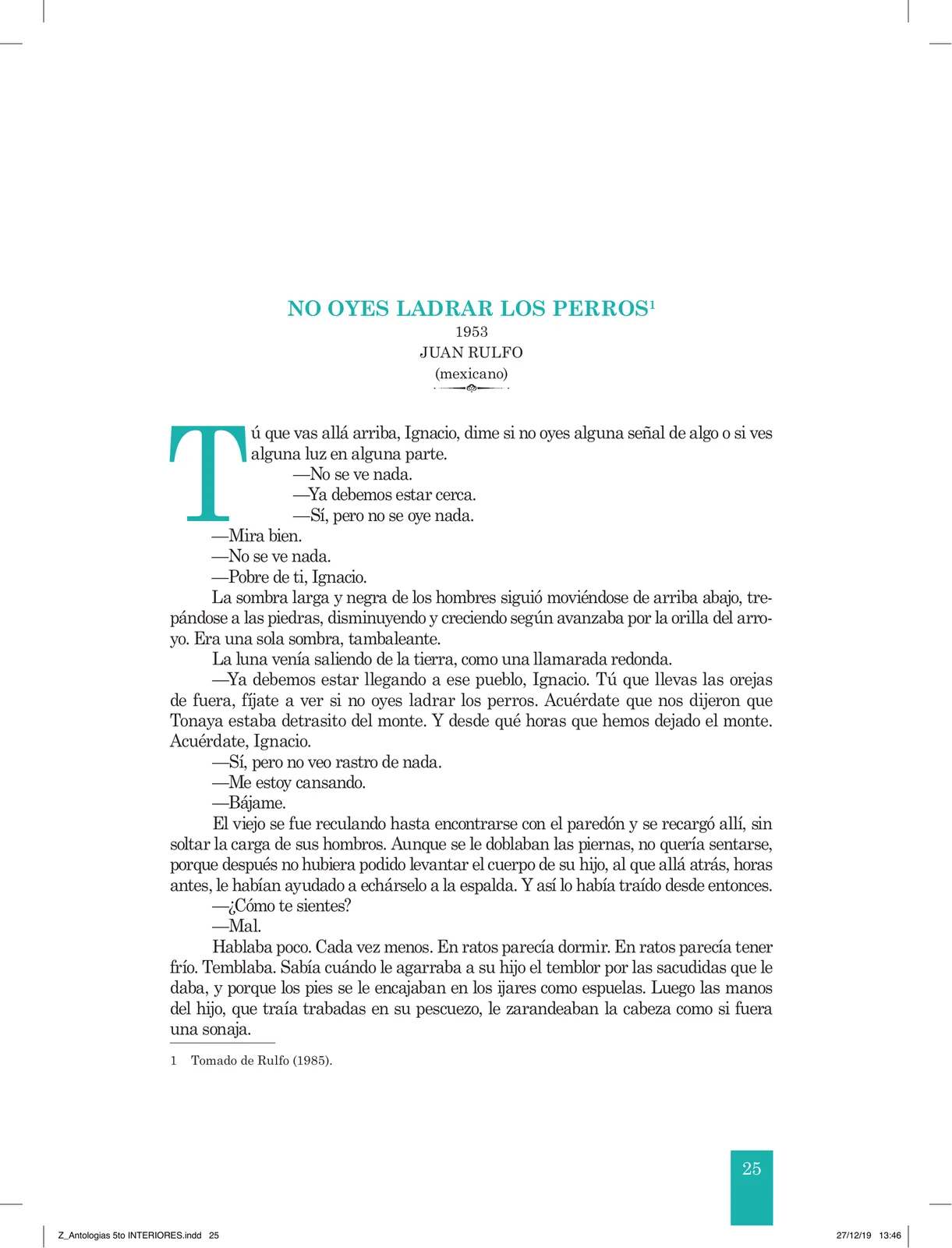 Página 27 de Antología literaria 5 · 2019