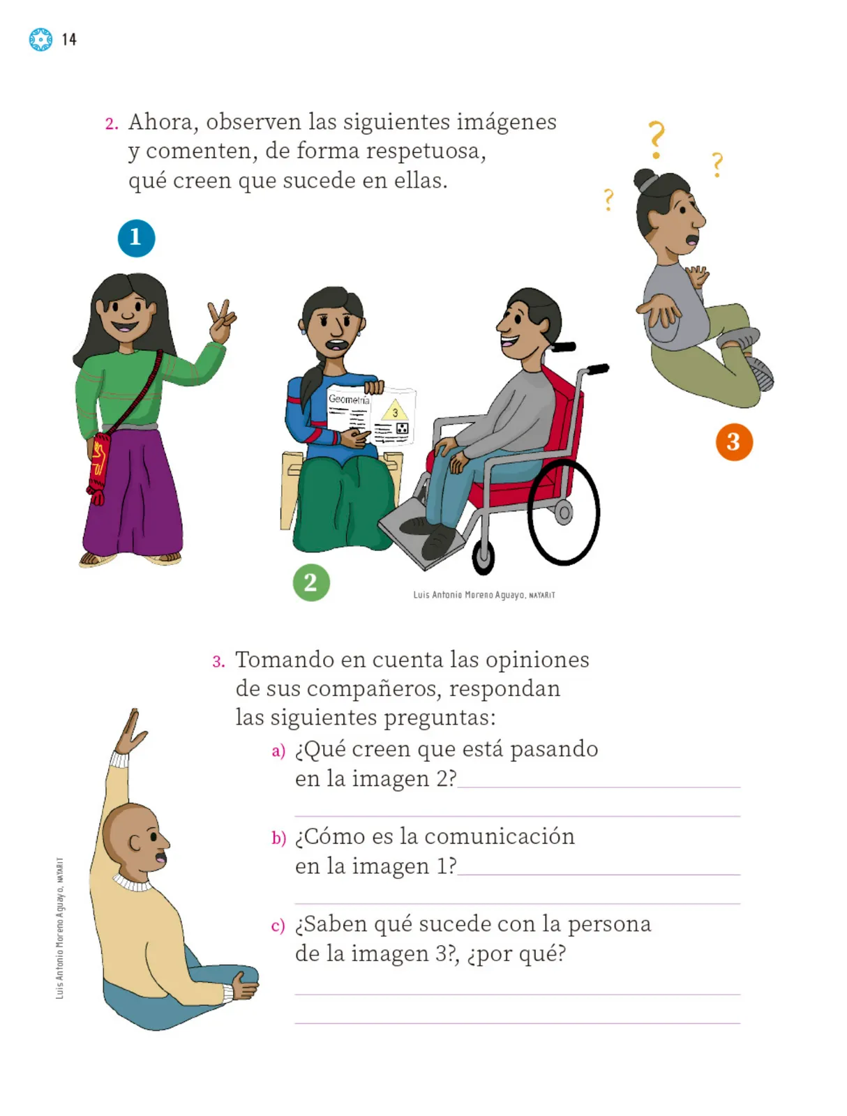 Miniatura página 15 de Proyectos Escolares.   Libro de Educación Primaria Grado 1°  Ciclo Escolar 2025 - 2026