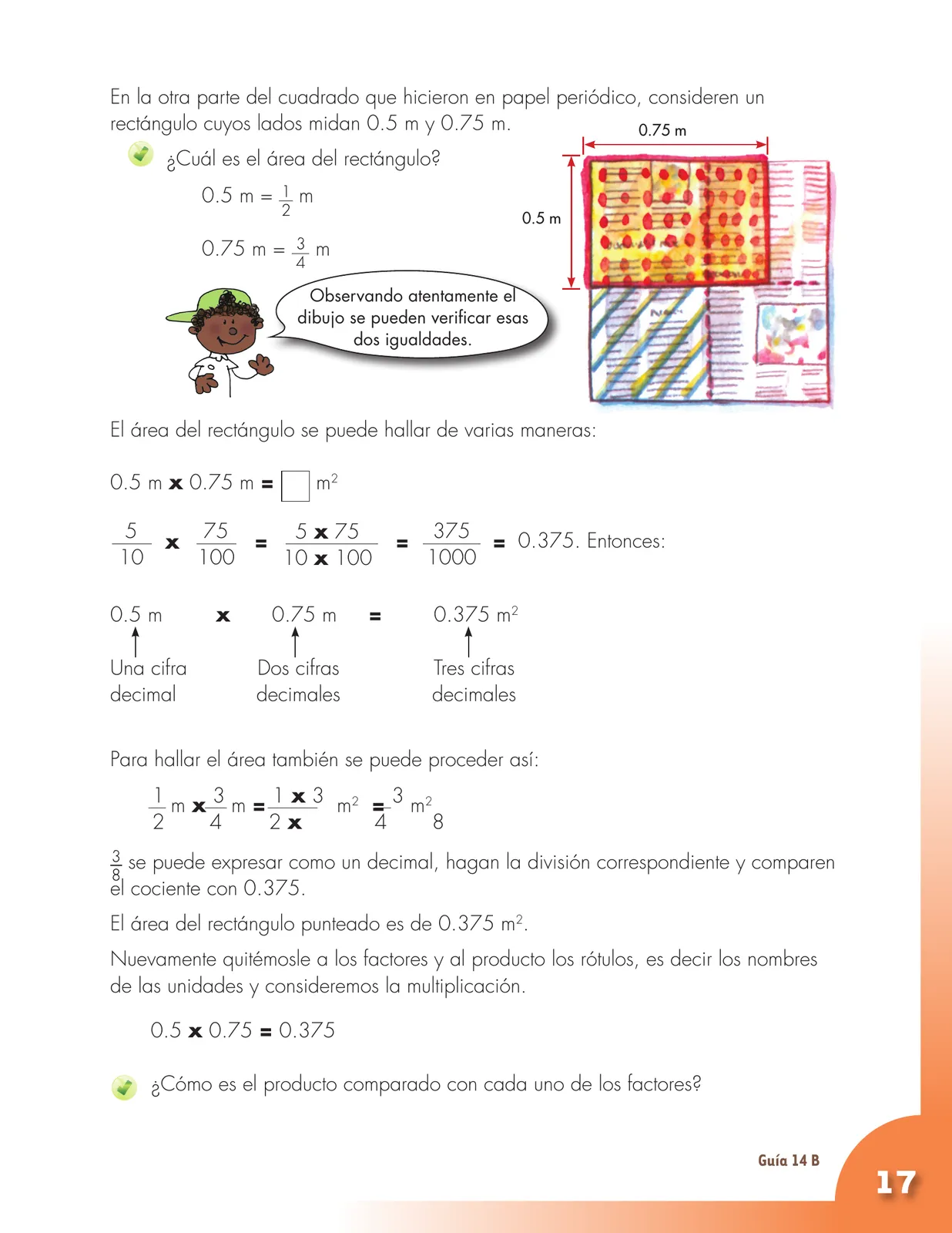 Miniatura página 17 de Matematica 5° · Cartilla 03