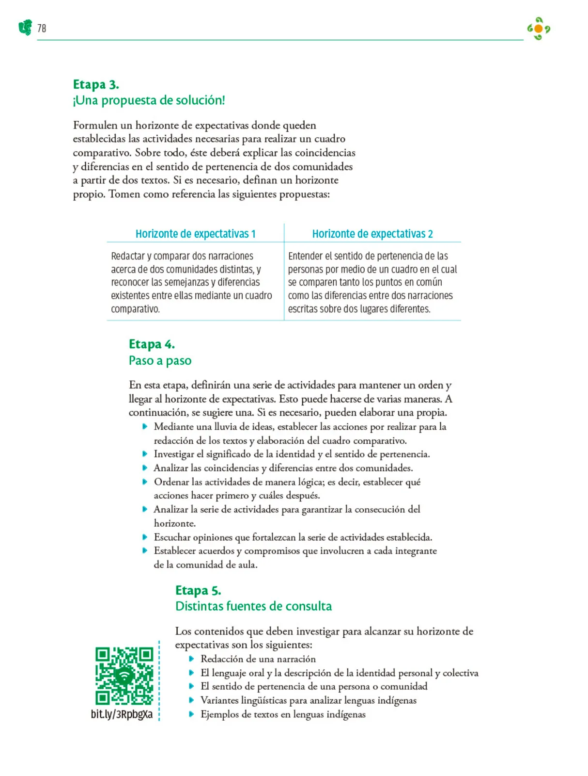 Miniatura página 79 de Colección Ximhai. Nuestro libro de Proyectos. Tomo I.   Libro de Educación Telesecundaria Grado 1°  Ciclo Escolar 2025 - 2026